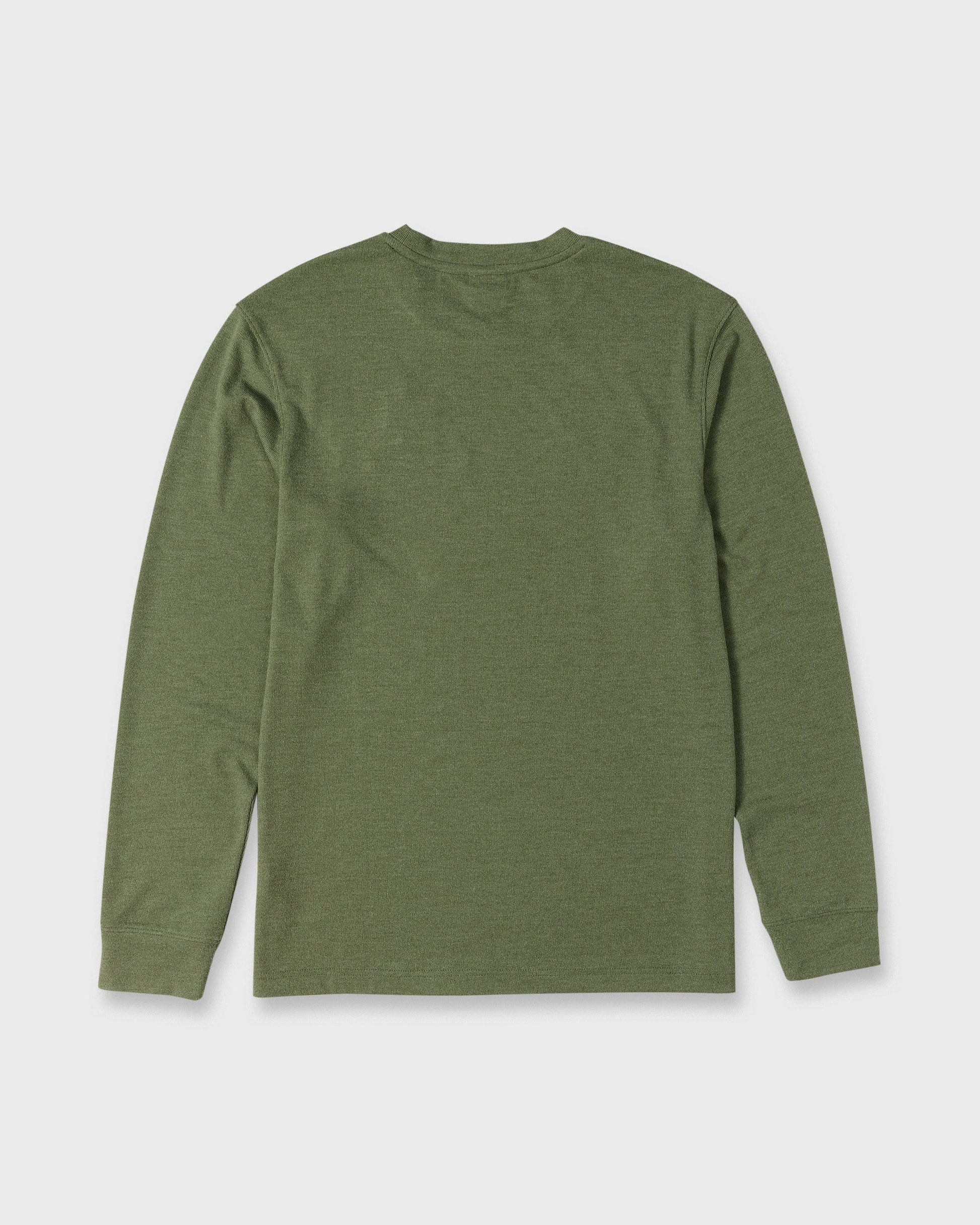 Malvern Long Sleeve Soft Touch Crewneck Sweatshirt - Dusty Olive Quick Silver Dusty Olive