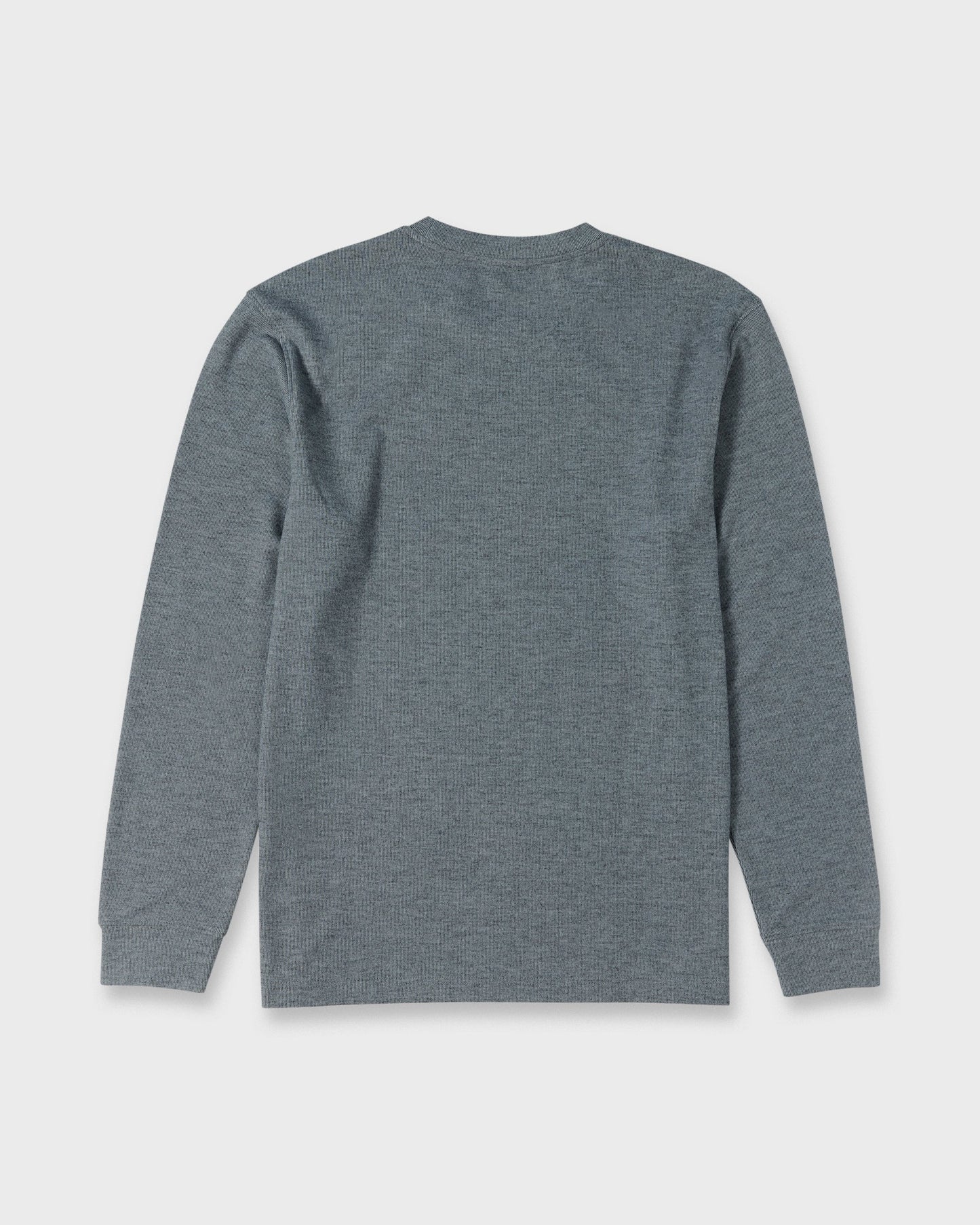 Malvern Long Sleeve Soft Touch Crewneck Sweatshirt - Anthracite Quick Silver Anthracite