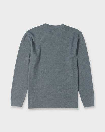 Malvern Long Sleeve Soft Touch Crewneck Sweatshirt - Anthracite Quick Silver Anthracite