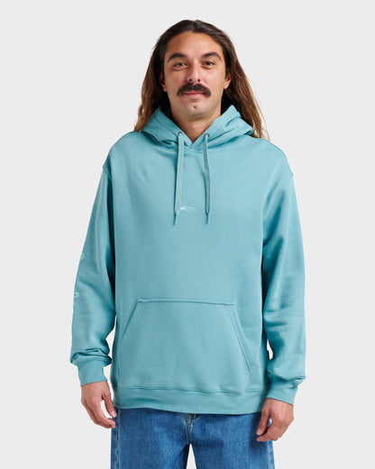 Passage Logo Hoodie - Dusty Turquoise Quick Silver Dusty Turquoise