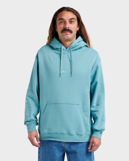 Passage Logo Hoodie - Dusty Turquoise Quick Silver Dusty Turquoise