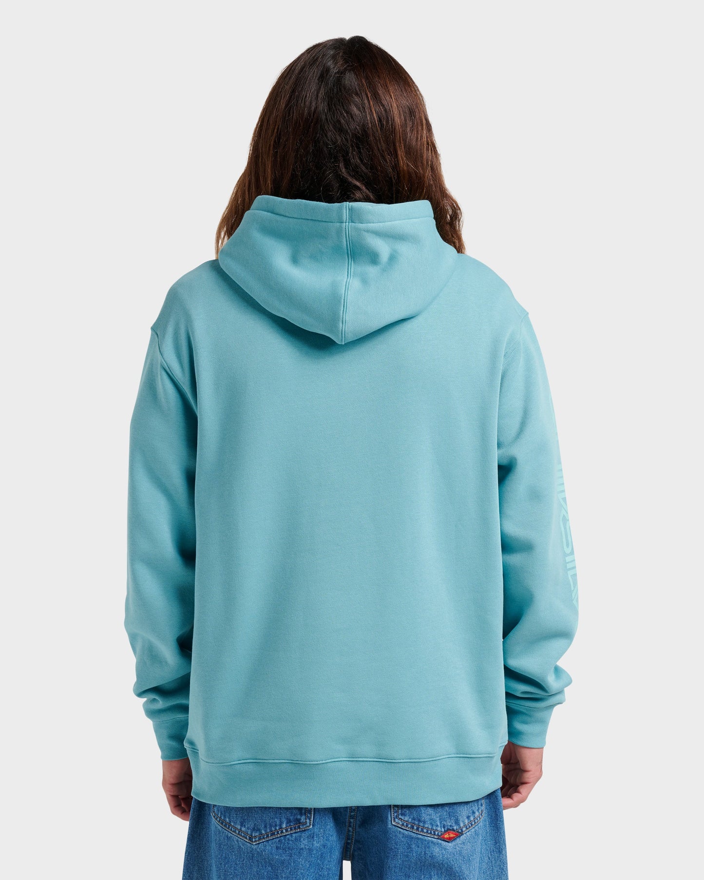 Passage Logo Hoodie - Dusty Turquoise Quick Silver Dusty Turquoise