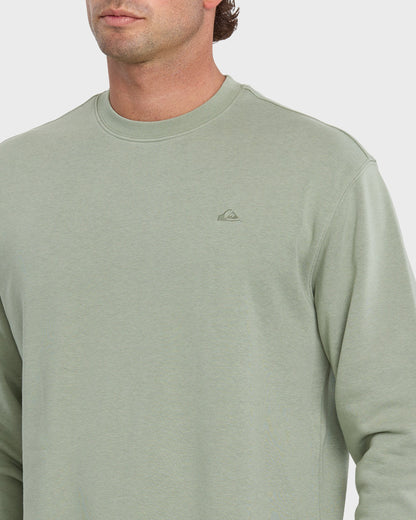 Saltwater Crewneck Sweatshirt - Herb Quick Silver Herb