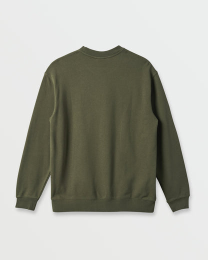 Saltwater Crewneck Sweatshirt - Army Quick Silver Army