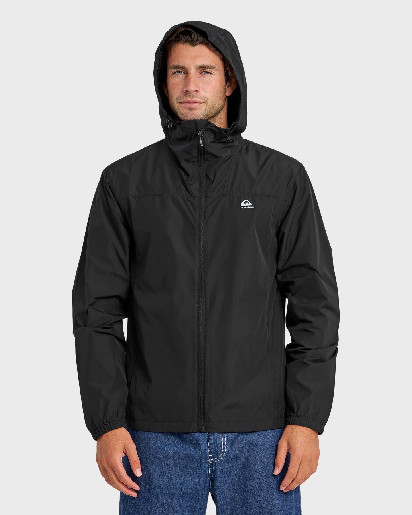 Overcast Windbreaker - Black Quick Silver Black