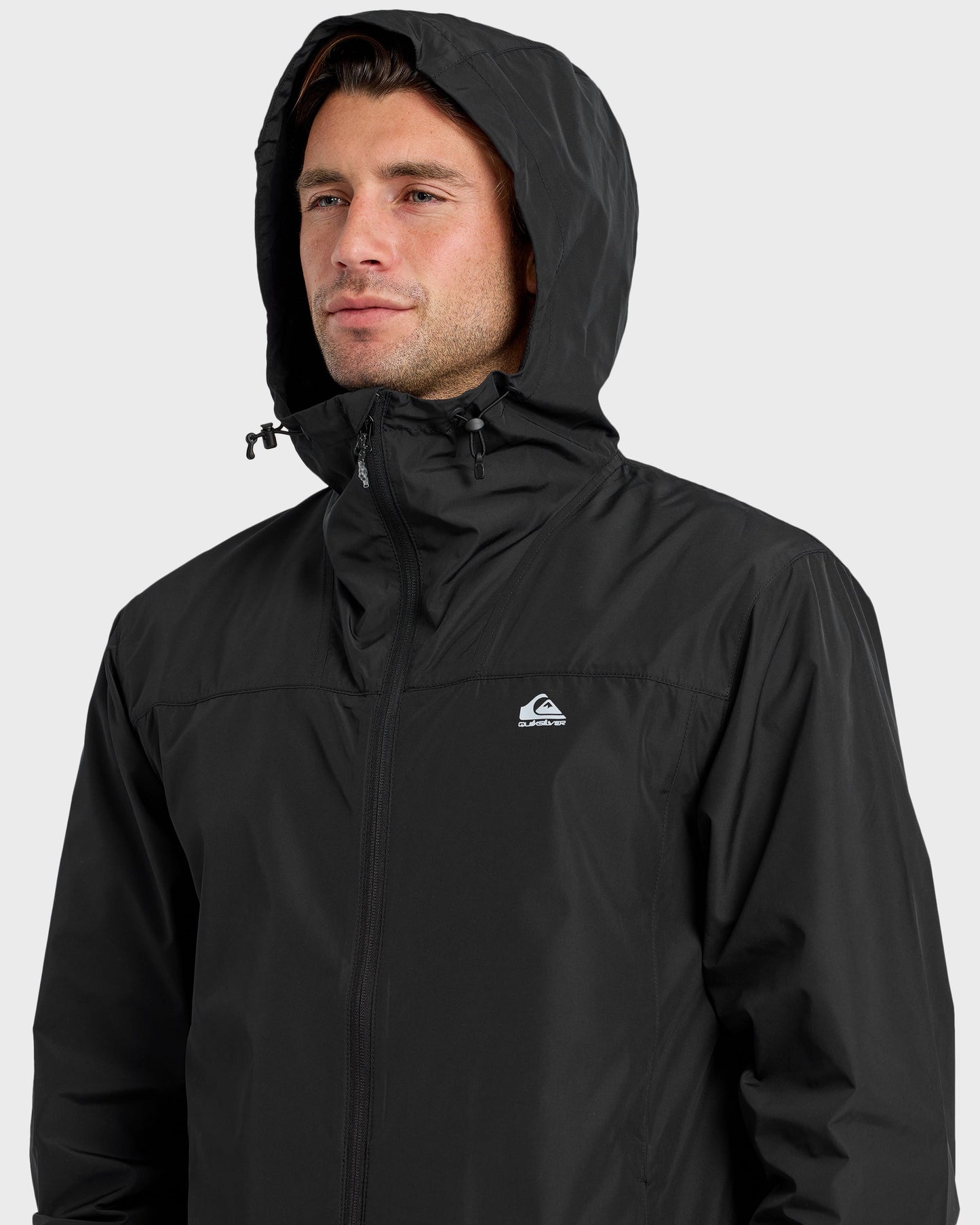 Overcast Windbreaker - Black Quick Silver Black
