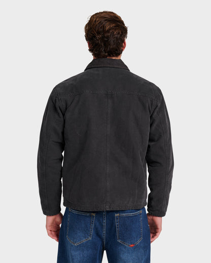 Waterman Refugio Jacket - Phantom Quick Silver Phantom