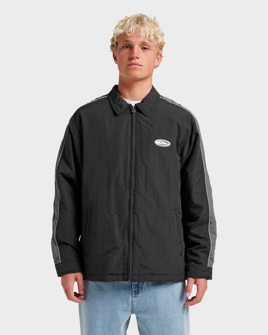 Speedway Station Jacket - Black Quick Silver Black