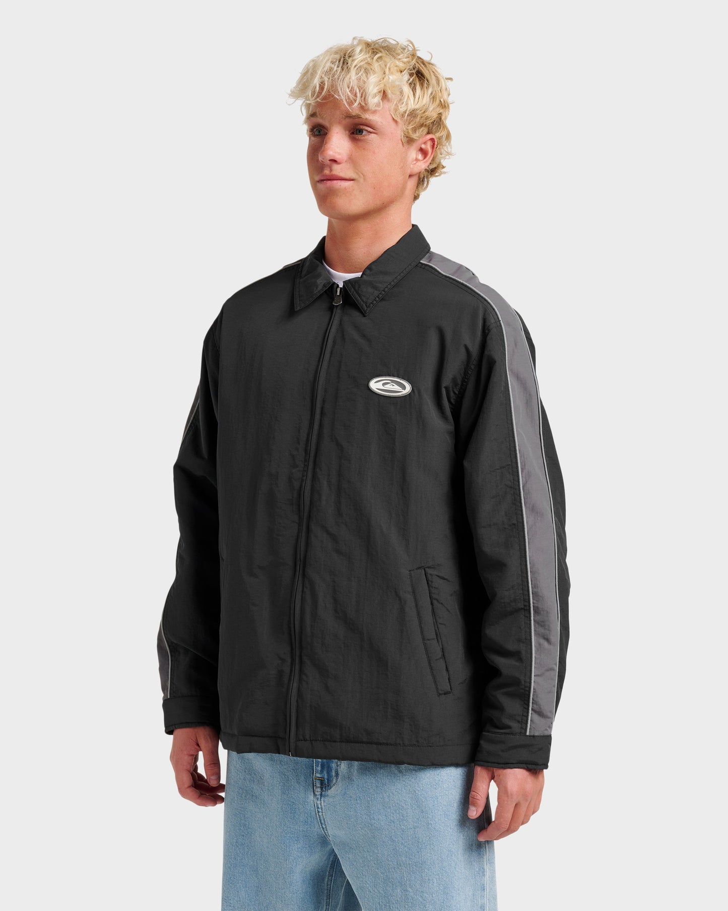 Speedway Station Jacket - Black Quick Silver Black