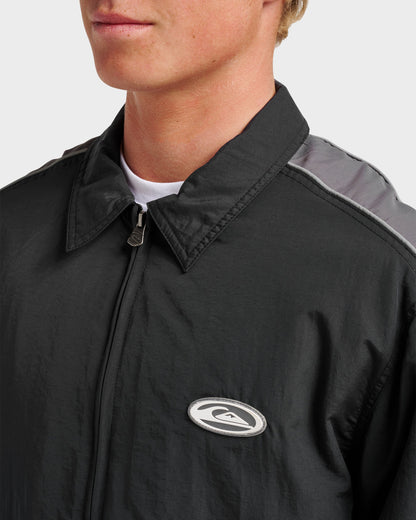 Speedway Station Jacket - Black Quick Silver Black