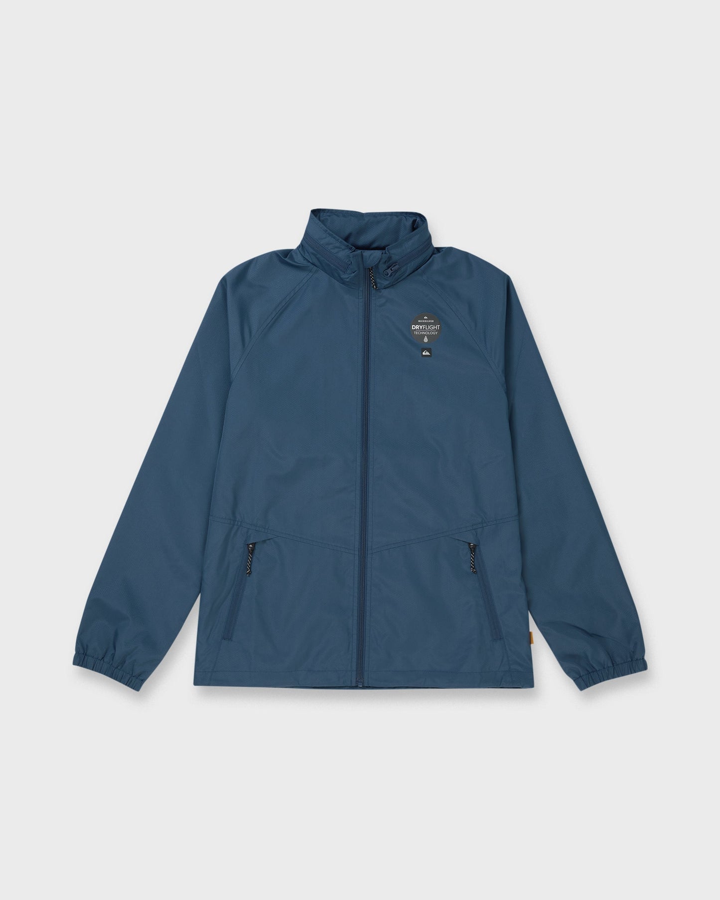 Waterman Shell Shock Water-Resistant Windbreaker - Ensign Blue Quick Silver Ensign Blue