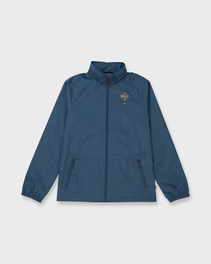 Waterman Shell Shock Water-Resistant Windbreaker - Ensign Blue Quick Silver Ensign Blue