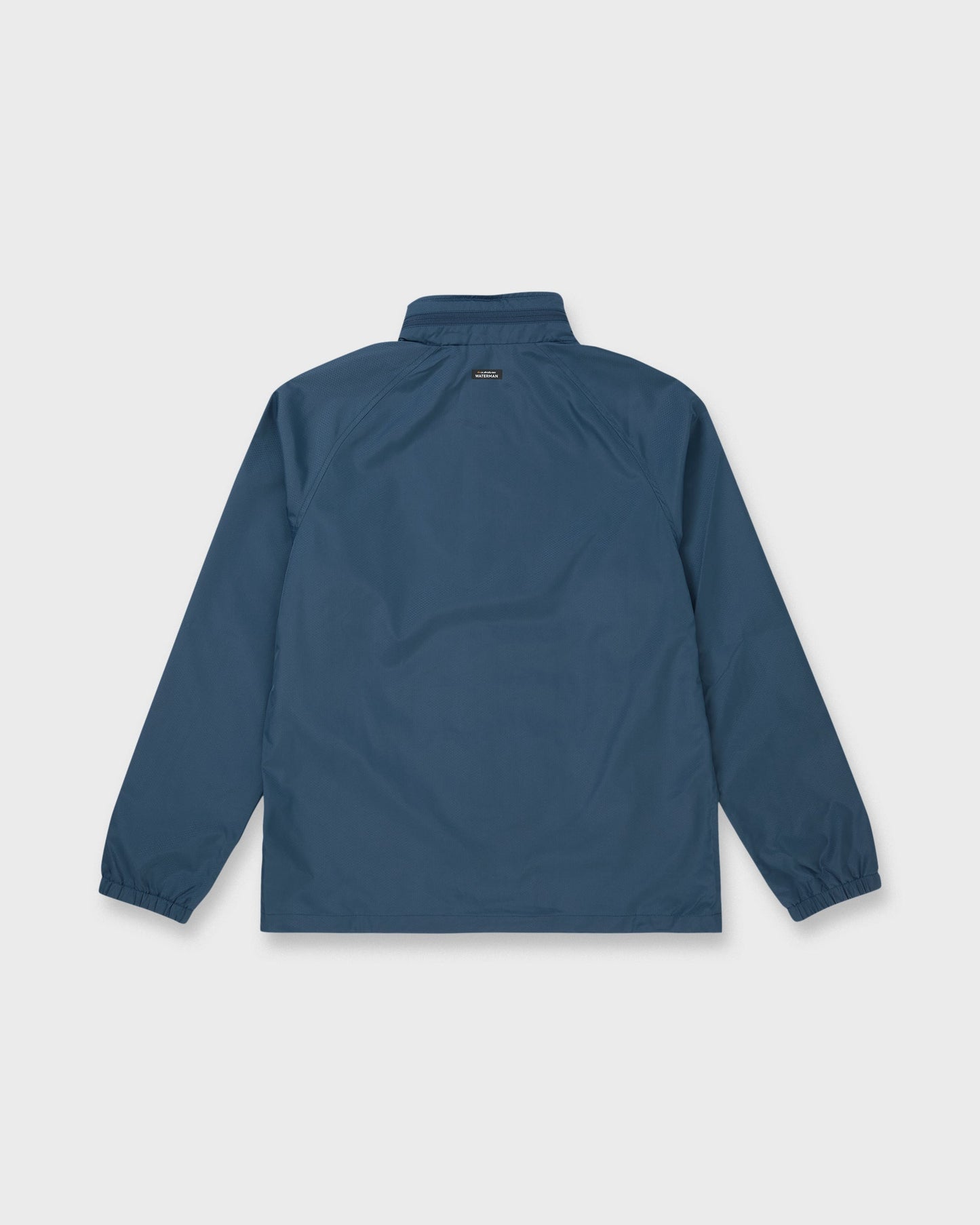 Waterman Shell Shock Water-Resistant Windbreaker - Ensign Blue Quick Silver Ensign Blue