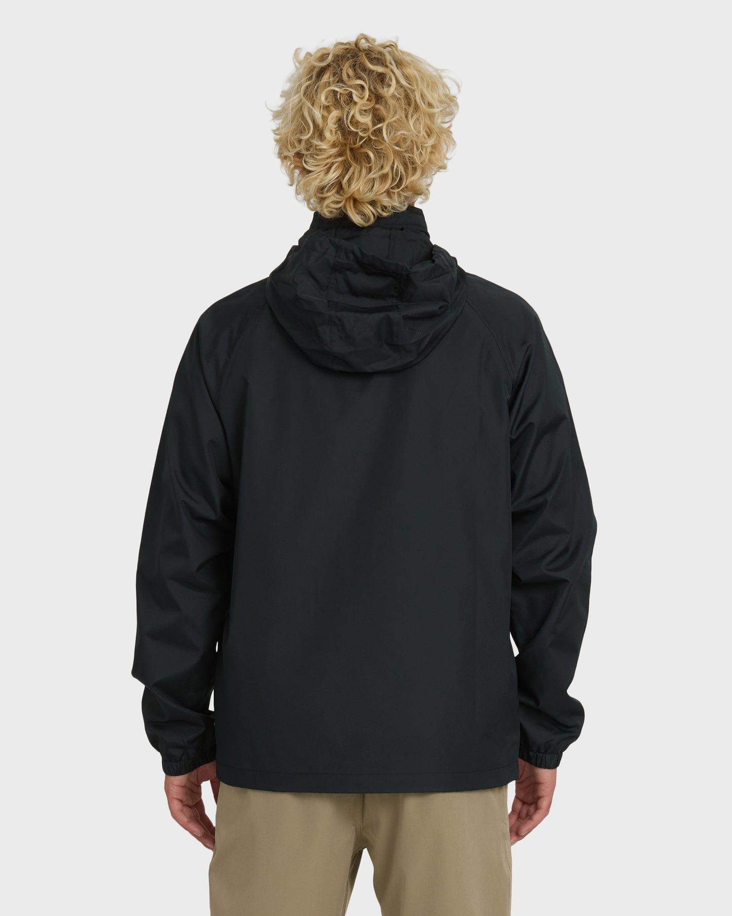 Waterman Shell Shock Water-Resistant Windbreaker - Black Quick Silver Black