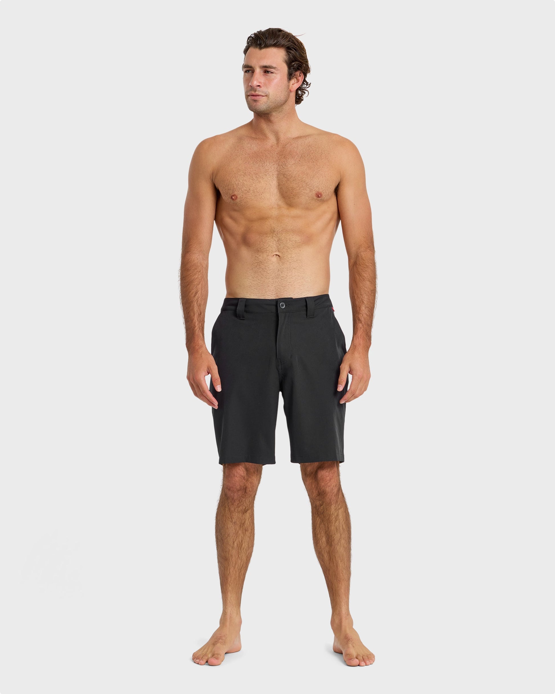 Union Amphibian 20" Hybrid Shorts - Black Quick Silver Black