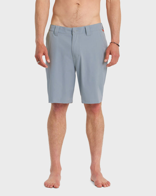 Union Amphibian 20" Hybrid Shorts - Smoked Gray Quick Silver Smoked Gray
