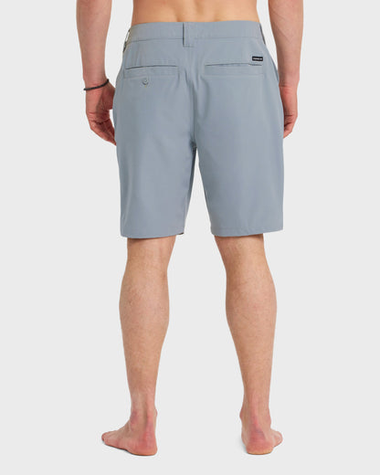 Union Amphibian 20" Hybrid Shorts - Smoked Gray Quick Silver Smoked Gray