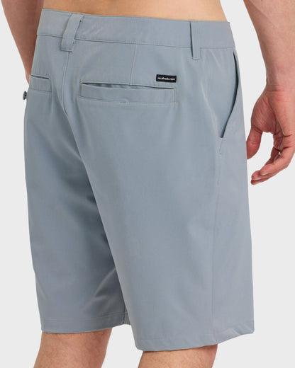 Union Amphibian 20" Hybrid Shorts - Smoked Gray Quick Silver Smoked Gray