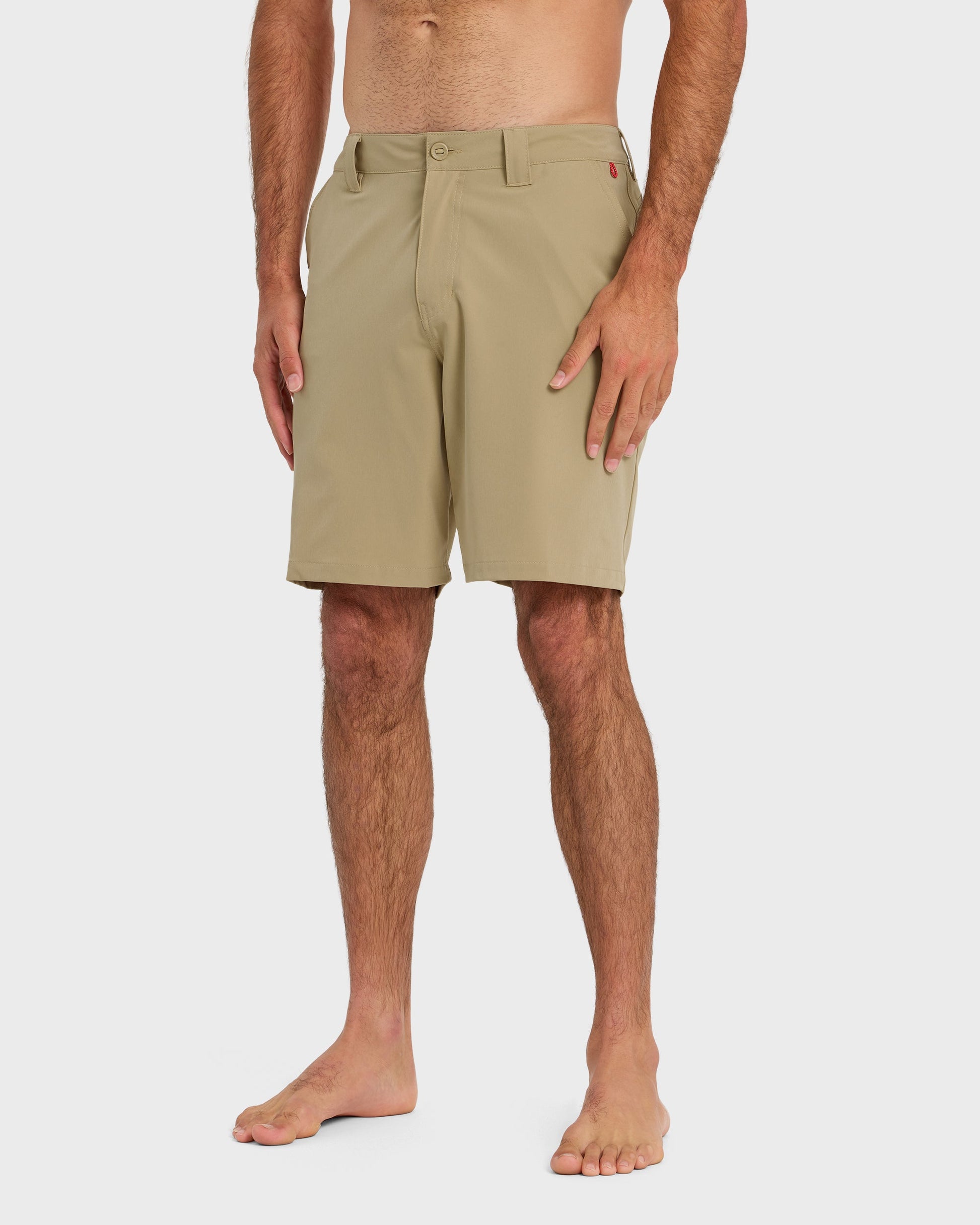Union Amphibian 20" Hybrid Shorts - Twill Quick Silver Twill