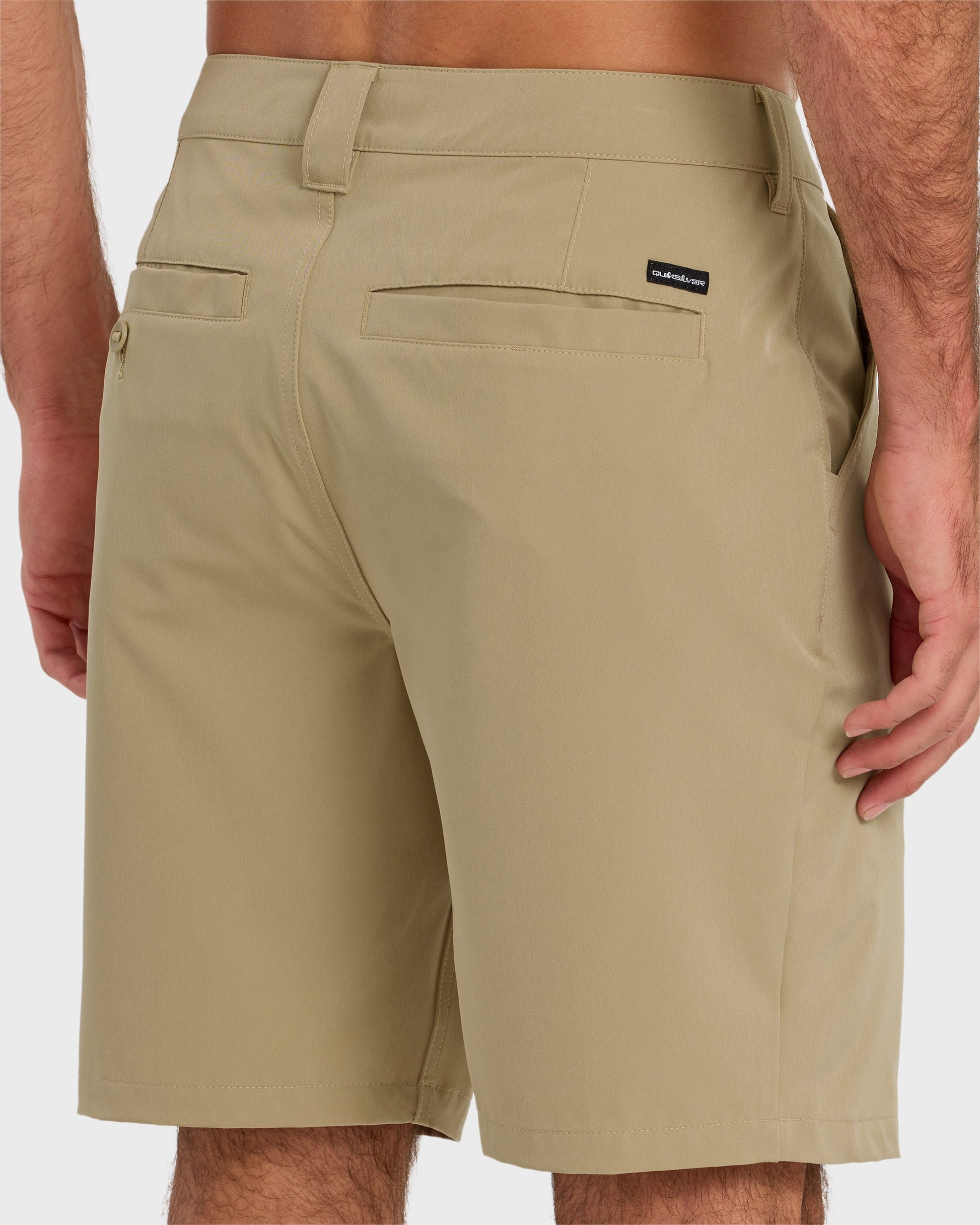 Union Amphibian 20" Hybrid Shorts - Twill Quick Silver Twill