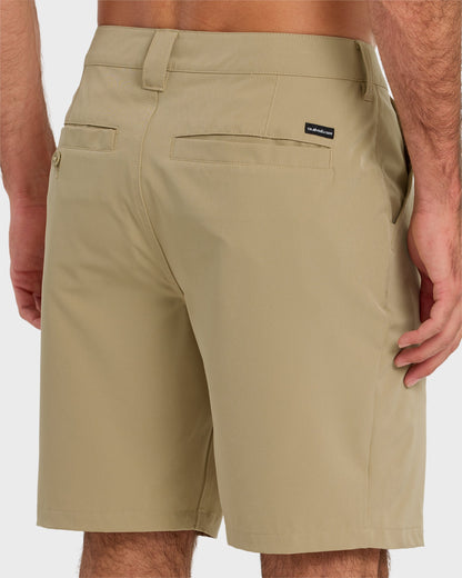 Union Amphibian 20" Hybrid Shorts - Twill Quick Silver Twill
