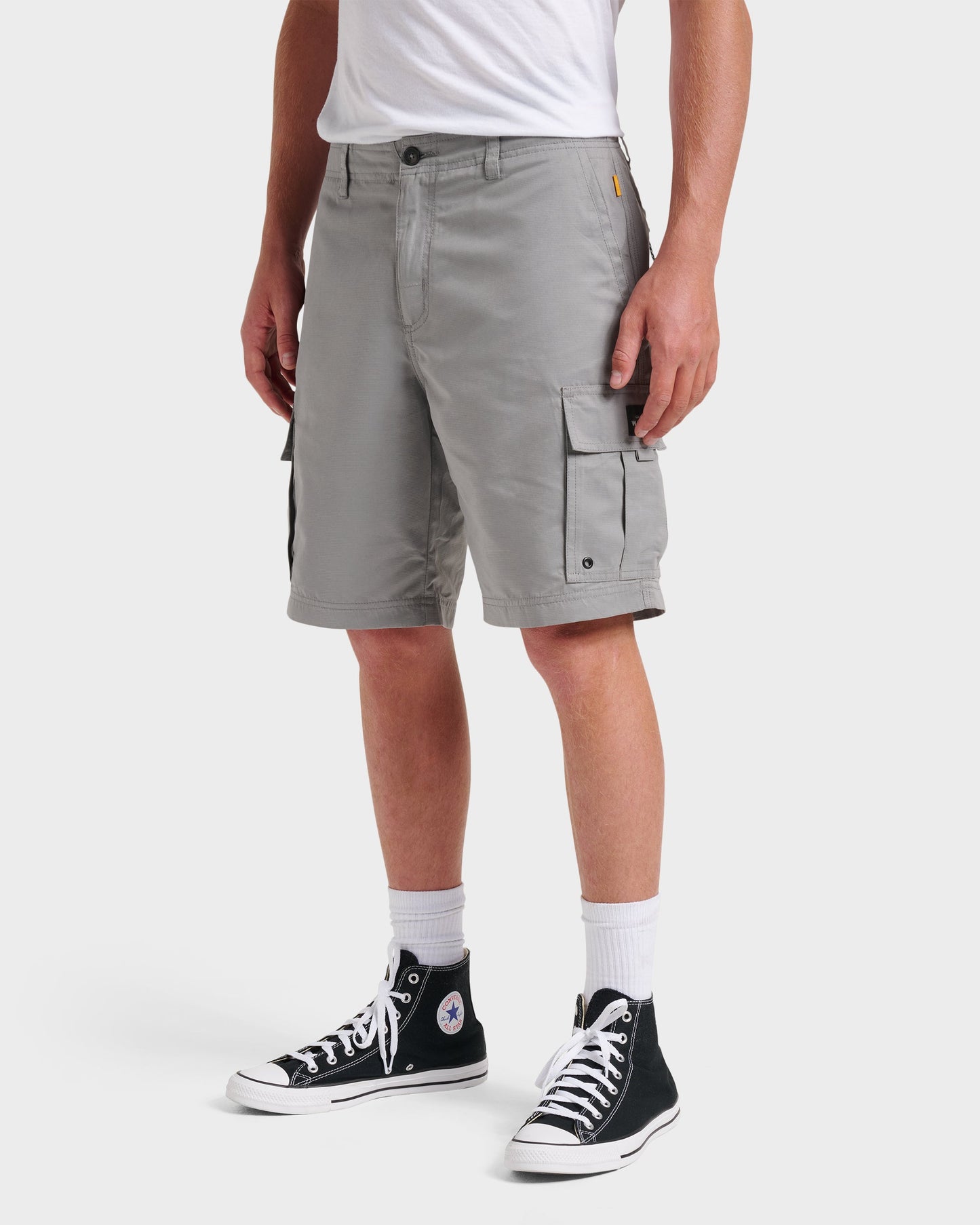 Waterman Maldive Atoll 20" Cargo Shorts - Grey Quick Silver Grey