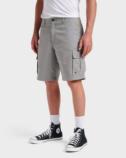 Waterman Maldive Atoll 20" Cargo Shorts - Grey Quick Silver Grey