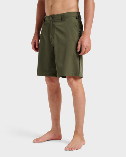 Union Amphibian 20" Hybrid Shorts - Grape Leaf Quick Silver Grape Leaf
