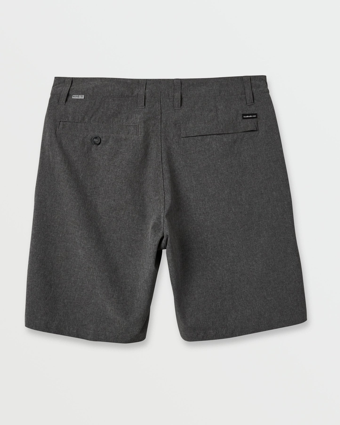 Union Heather 20" Amphibian Hybrid Shorts - Black Quick Silver Black