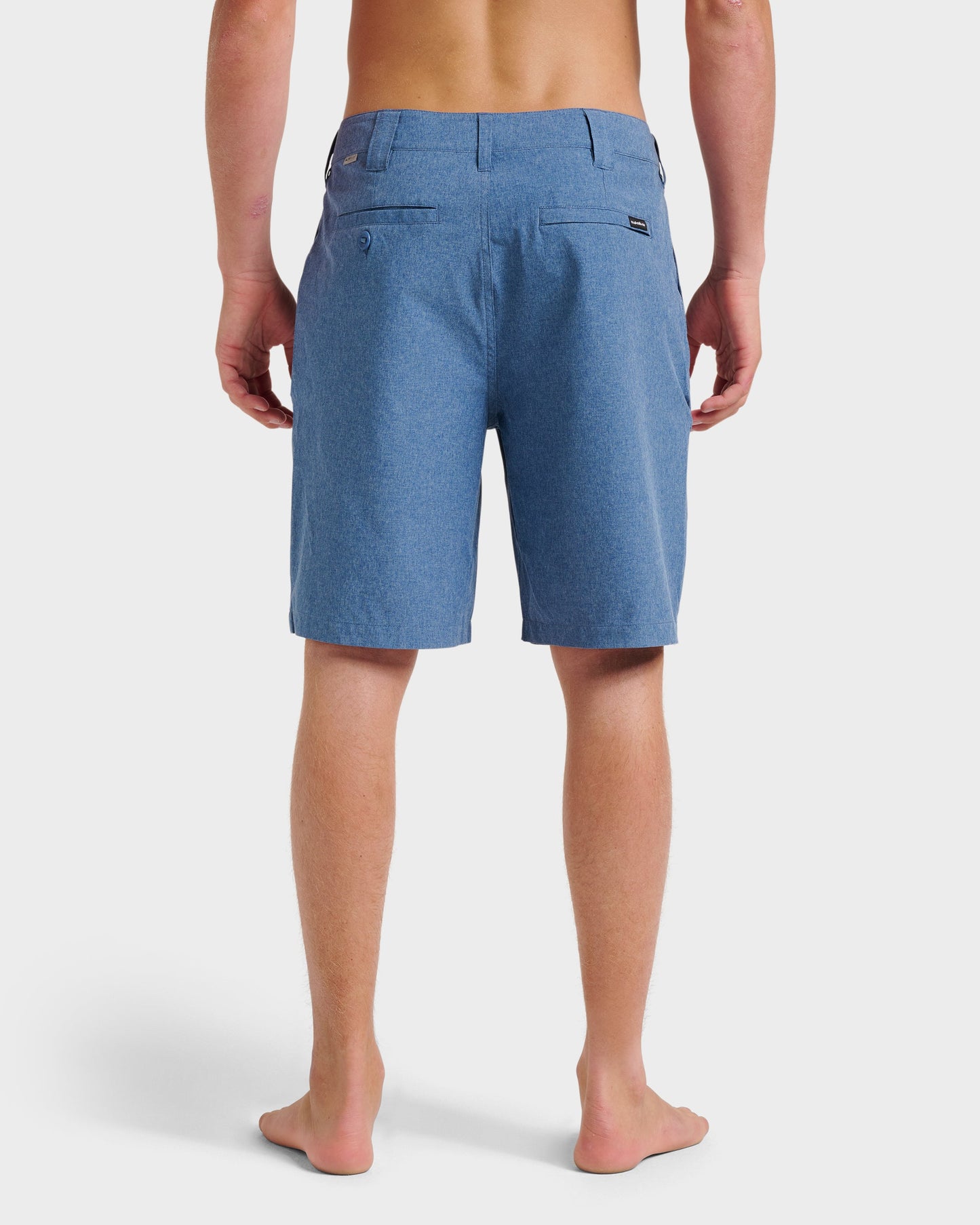 Union Heather 20" Amphibian Hybrid Shorts - Indigo Mist Quick Silver Indigo Mist