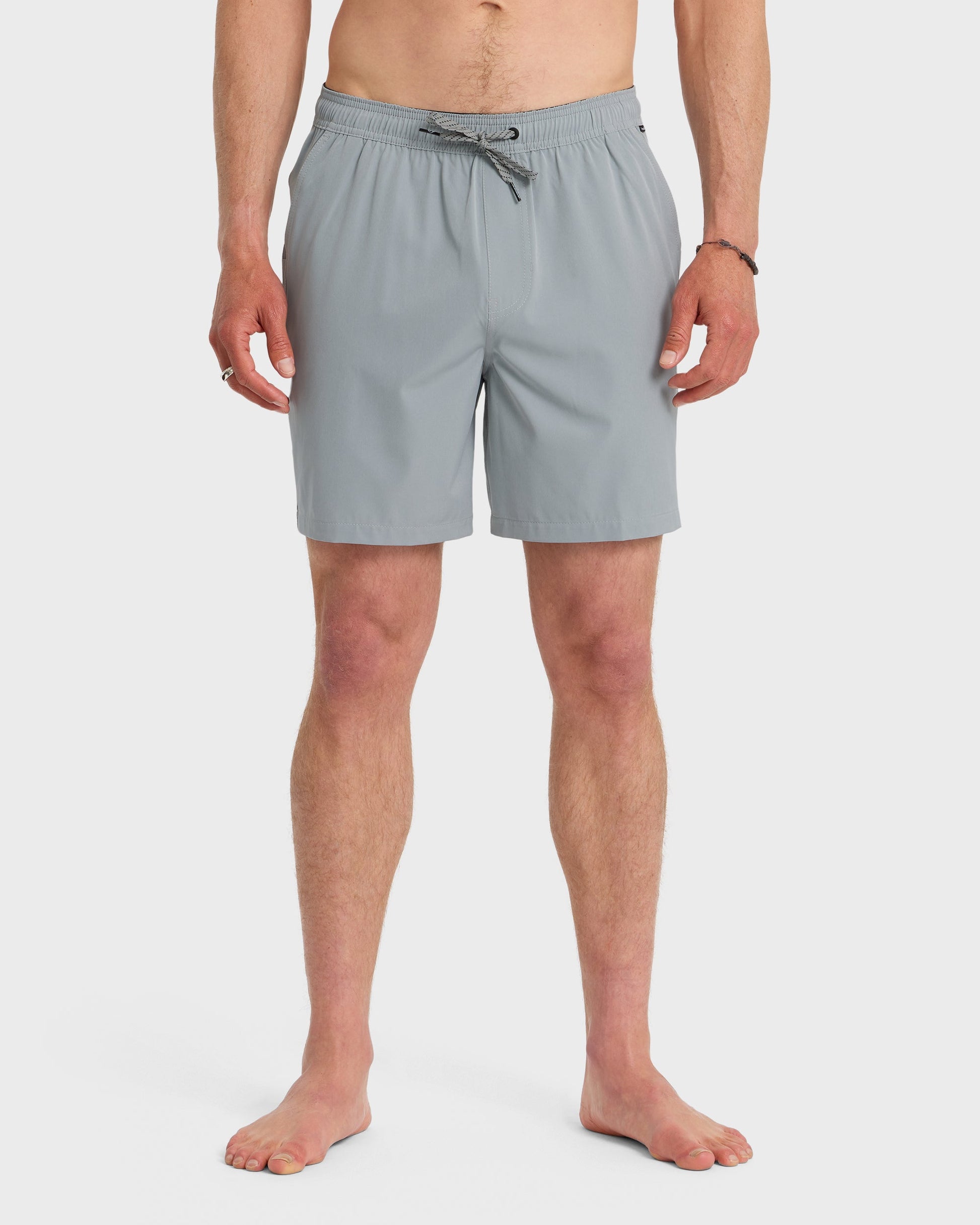 Taxer Amphibian 18" Hybrid Shorts - Smoked Gray Quick Silver Smoked Gray