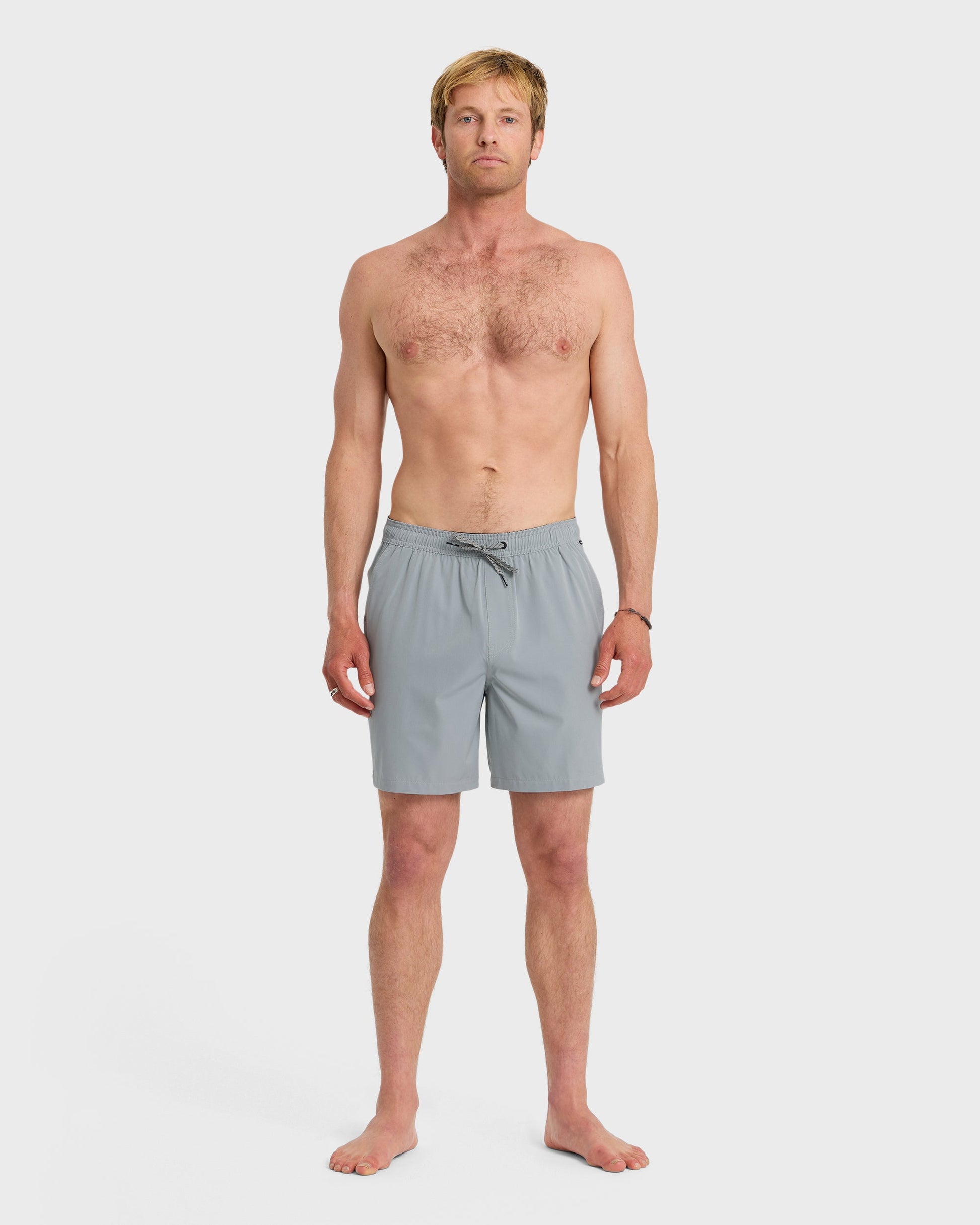 Taxer Amphibian 18" Hybrid Shorts - Smoked Gray Quick Silver Smoked Gray