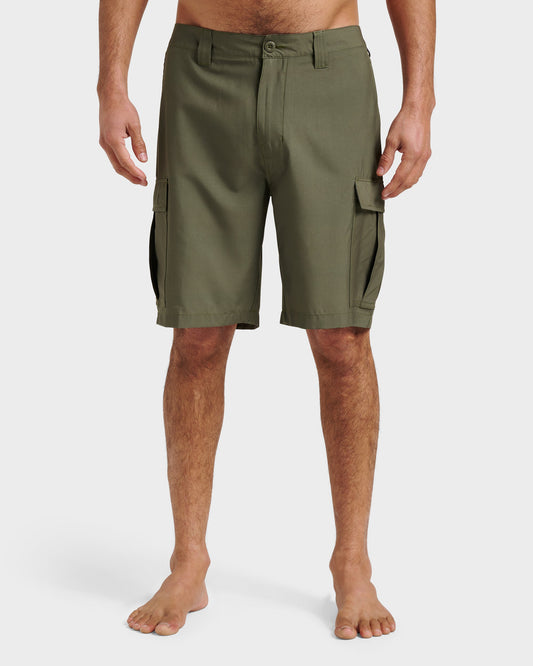 Union Amphibian Cargo 20" Hybrid Short - Grape Leaf Quick Silver Grape Leaf