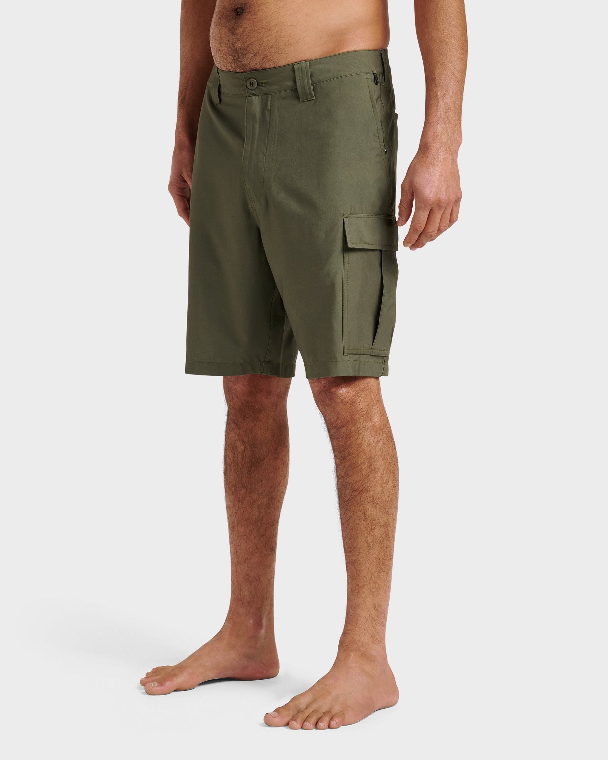 Union Amphibian Cargo 20" Hybrid Short - Grape Leaf Quick Silver Grape Leaf