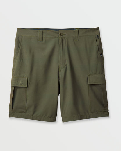 Union Amphibian Cargo 20" Hybrid Short - Grape Leaf Quick Silver Grape Leaf