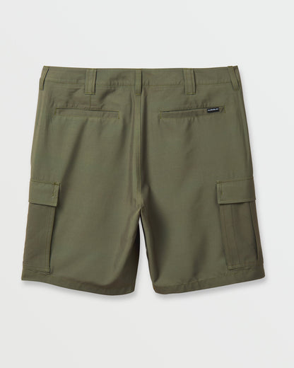 Union Amphibian Cargo 20" Hybrid Short - Grape Leaf Quick Silver Grape Leaf
