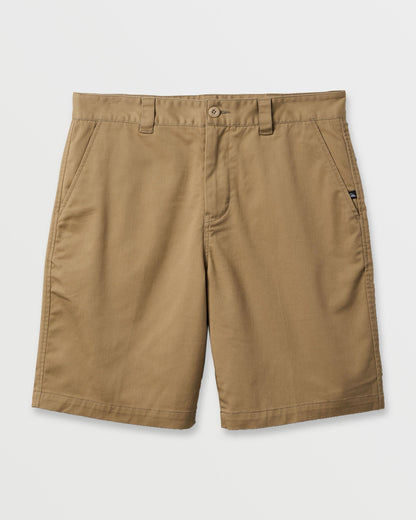 Union Stretch Shorts - Twill Quick Silver Twill