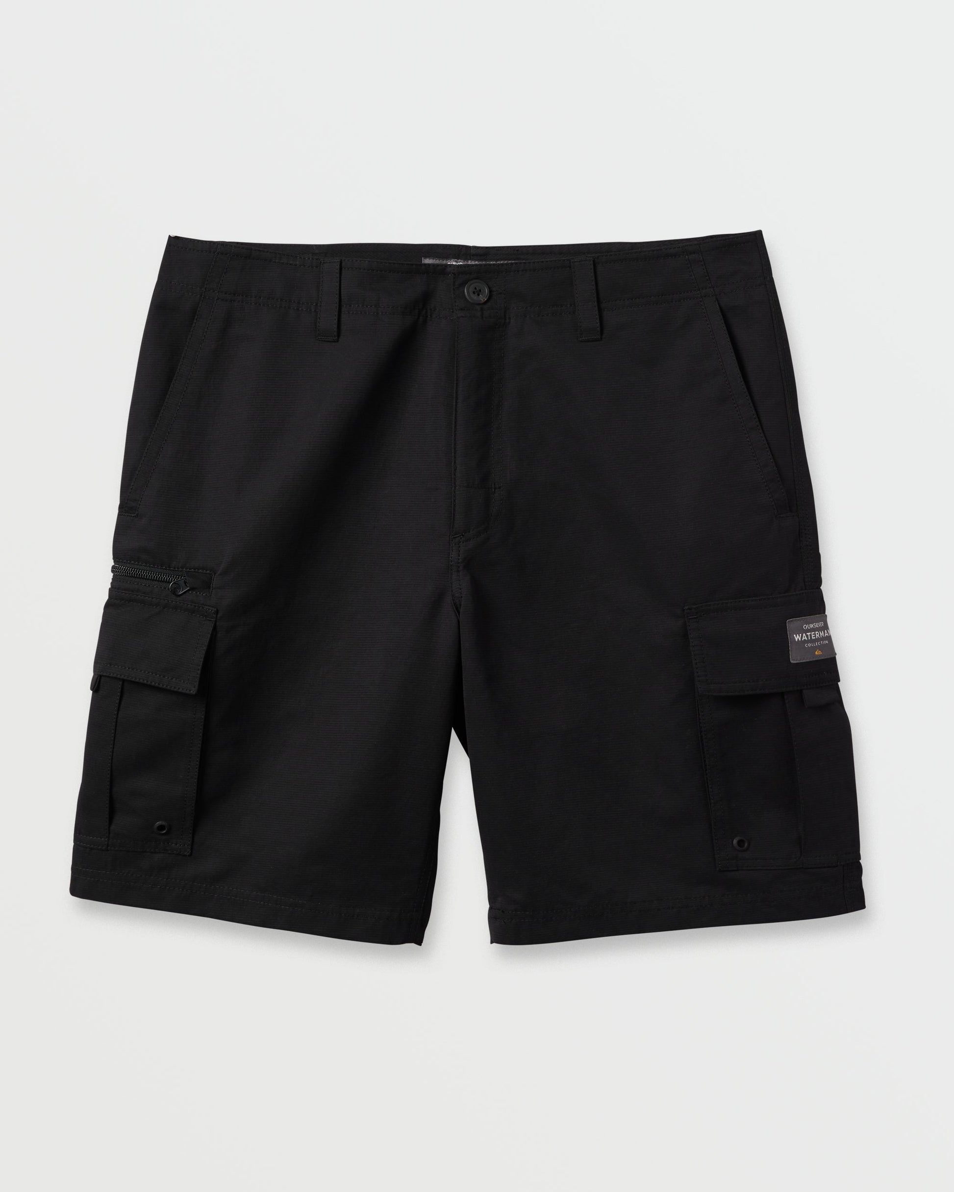 Waterman Maldive Atoll 20" Cargo Shorts - Black Quick Silver Black
