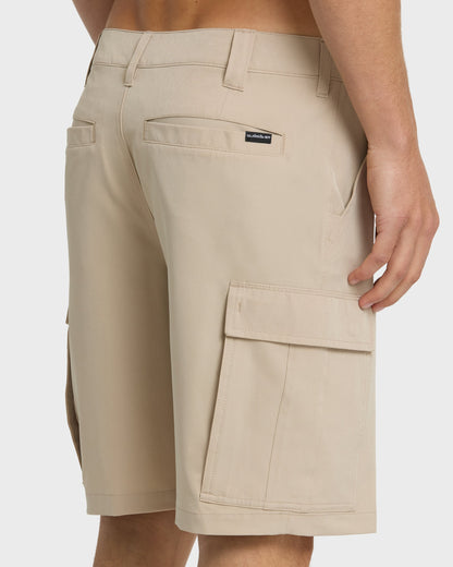 Union Amphibian Cargo 20" Hybrid Short - Taupe Quick Silver Taupe