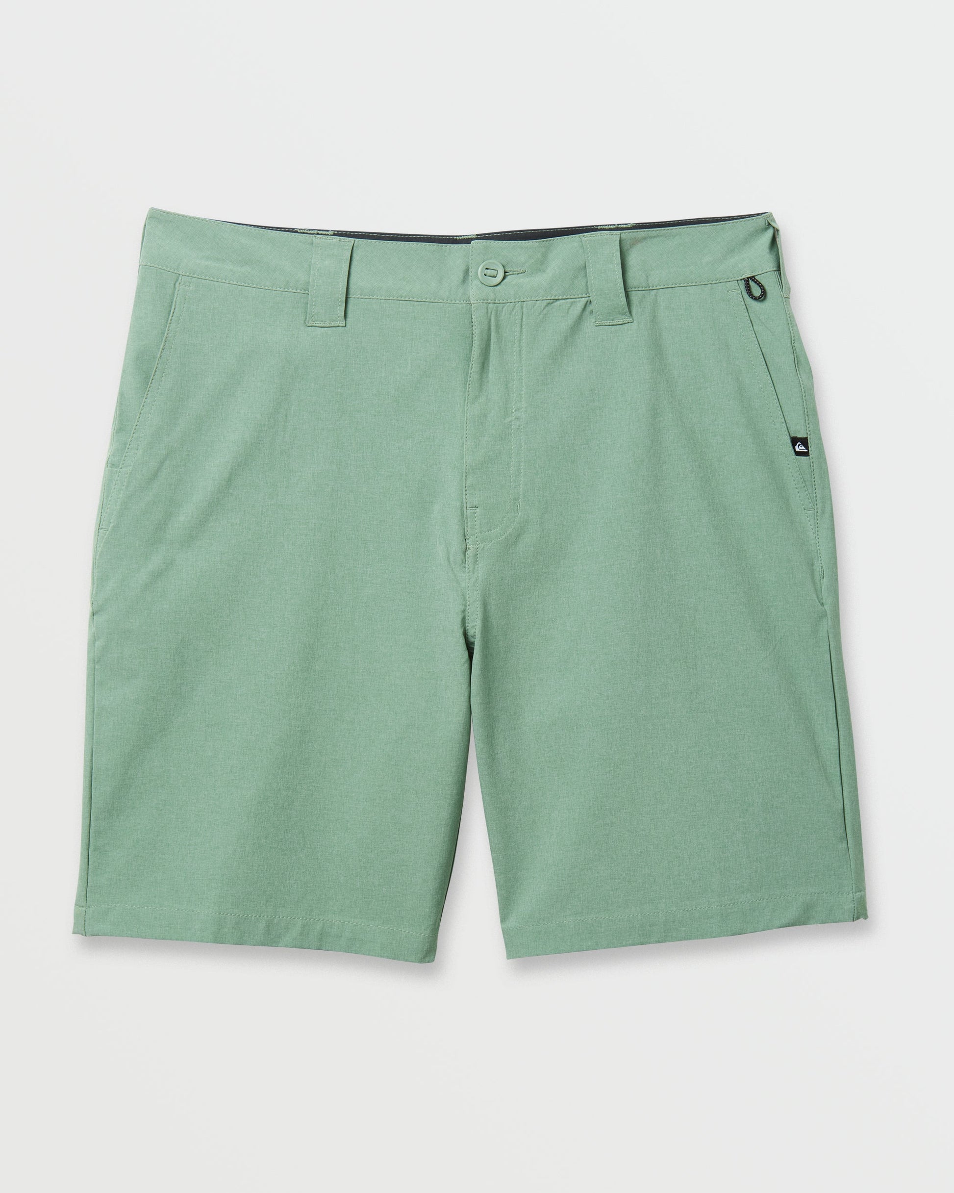 Union Heather 20" Amphibian Hybrid Shorts - Granite Green Quick Silver Granite Green