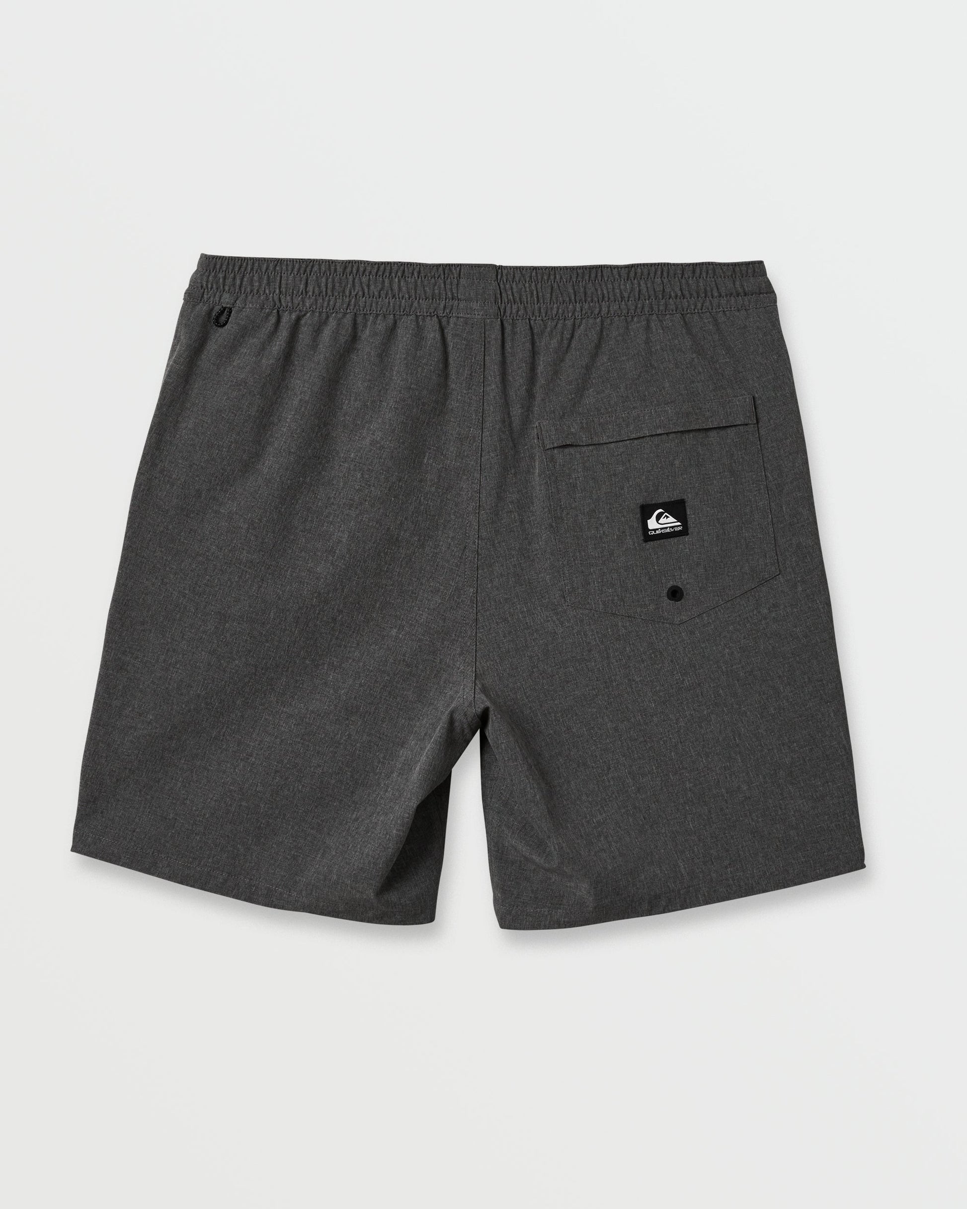 Taxer Heather Amphibian 18" Hybrid Shorts - Black Quick Silver Black