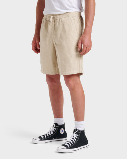 Taxer Corduroy Shorts - Fog Grey Quick Silver Fog Grey
