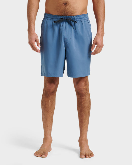 Taxer Amphibian 18" Hybrid Shorts - China Blue Quick Silver China Blue