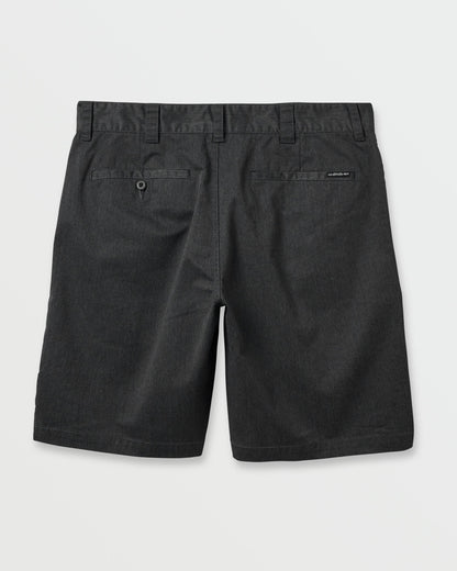 Union Stretch Shorts - Charcoal Heather Quick Silver Charcoal Heather