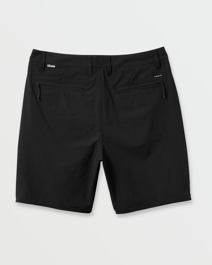 Union Transit 19" Amphibian Hybrid Shorts - Black Quick Silver Black