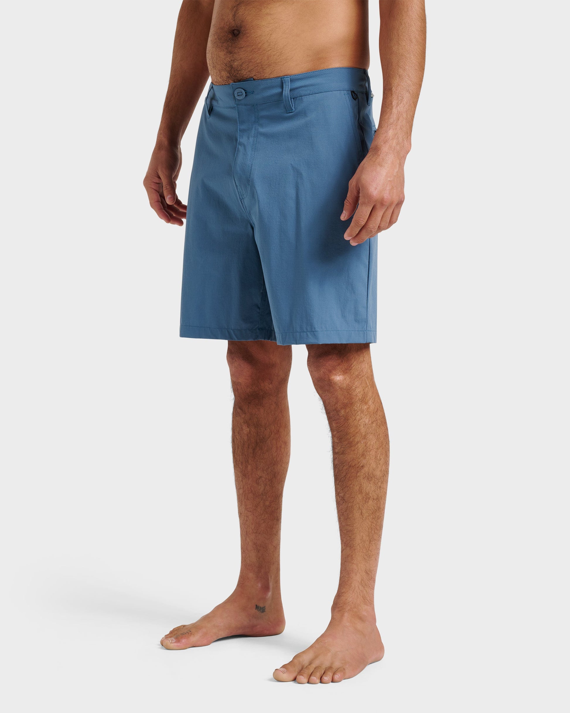 Union Transit 19" Amphibian Hybrid Shorts - China Blue Quick Silver China Blue
