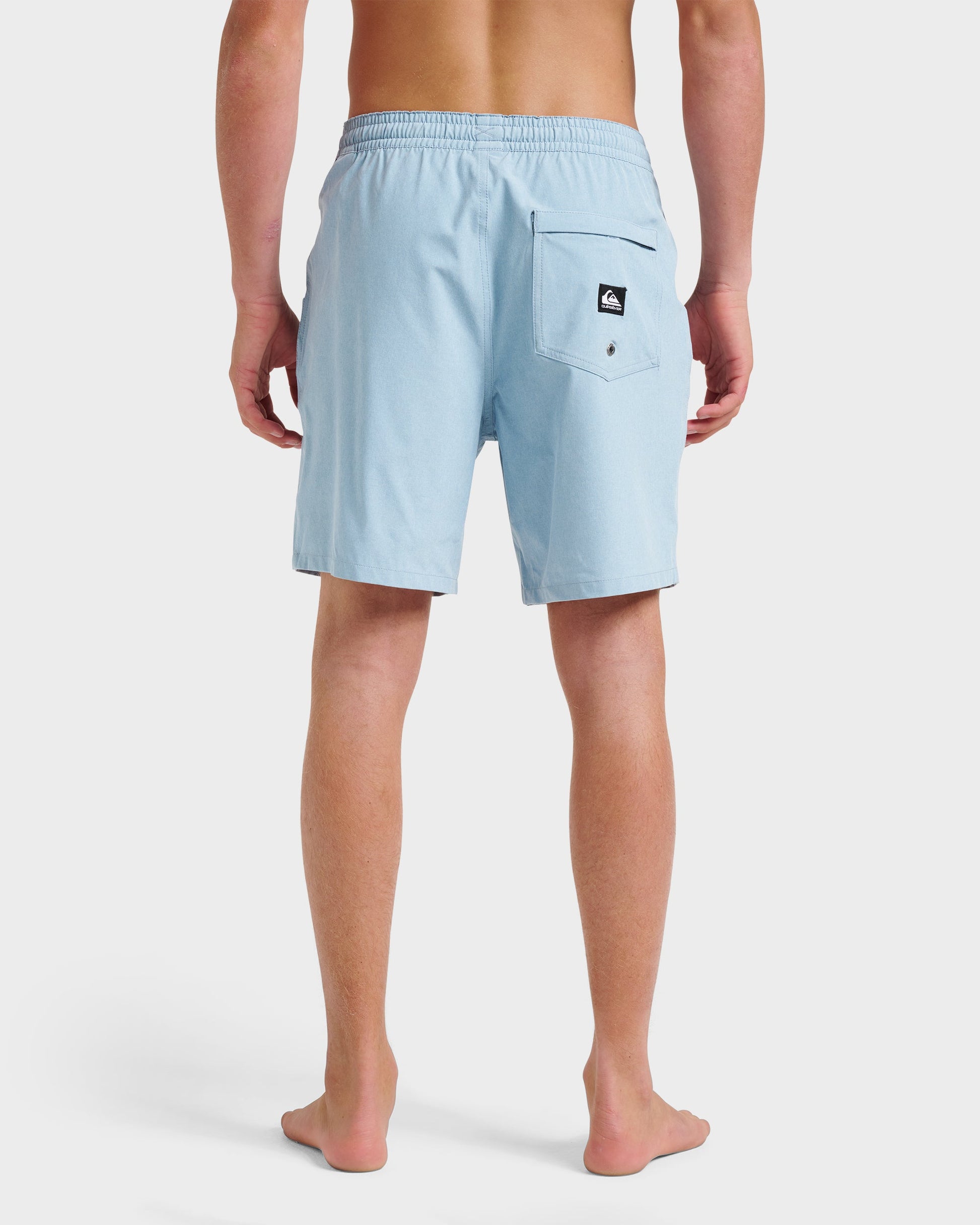 Taxer Heather Amphibian 18" Hybrid Shorts - Ashley Blue Quick Silver Ashley Blue