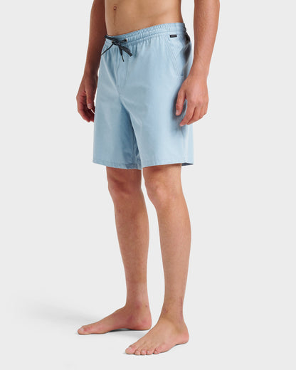 Taxer Heather Amphibian 18" Hybrid Shorts - Ashley Blue Quick Silver Ashley Blue