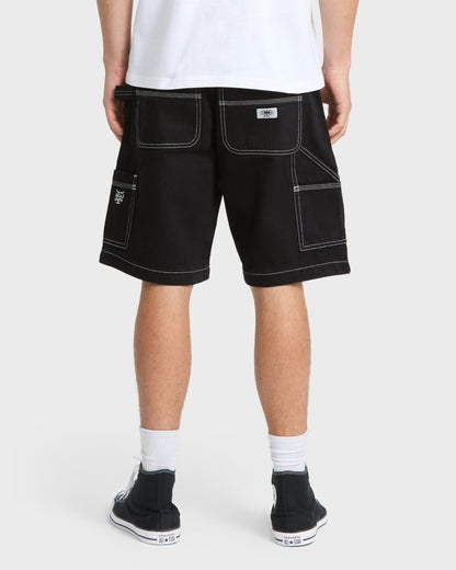 Mercury Carpenter Denim Short - Black Quick Silver Black