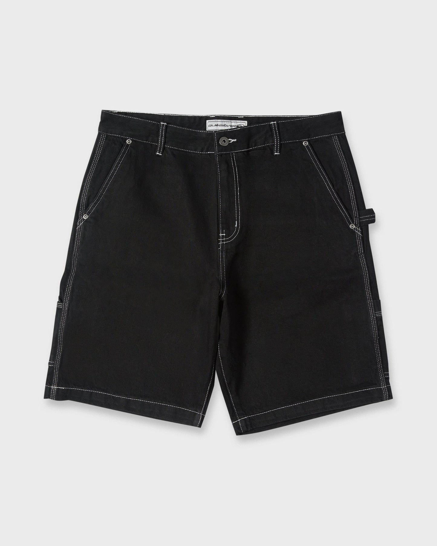 Mercury Carpenter Denim Short - Black Quick Silver Black